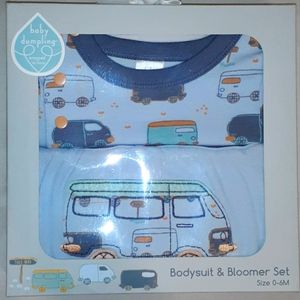 Baby Bodysuit and Bloomer Set